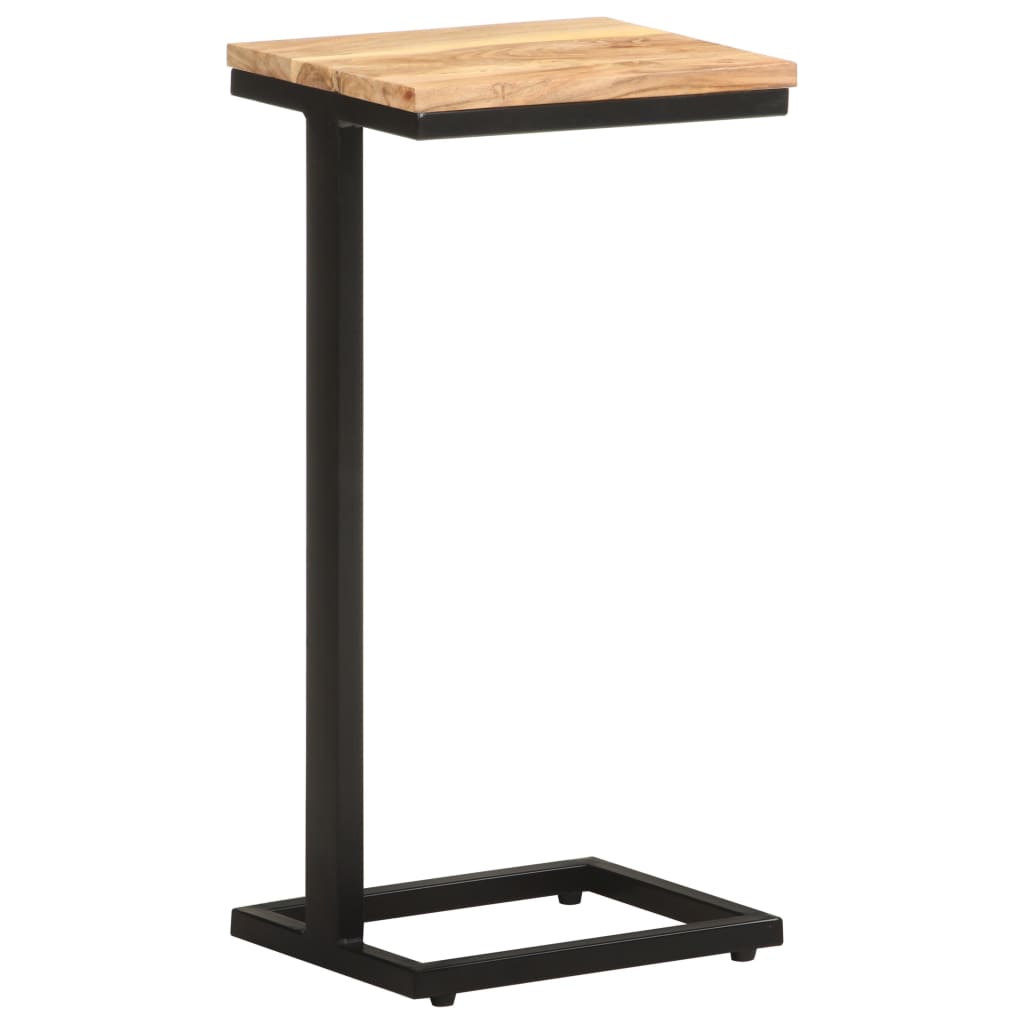 Sivupöydät 2 kpl 31,5x24,5x64,5 cm täysi akaasiapuu - Sisustajankoti.fi