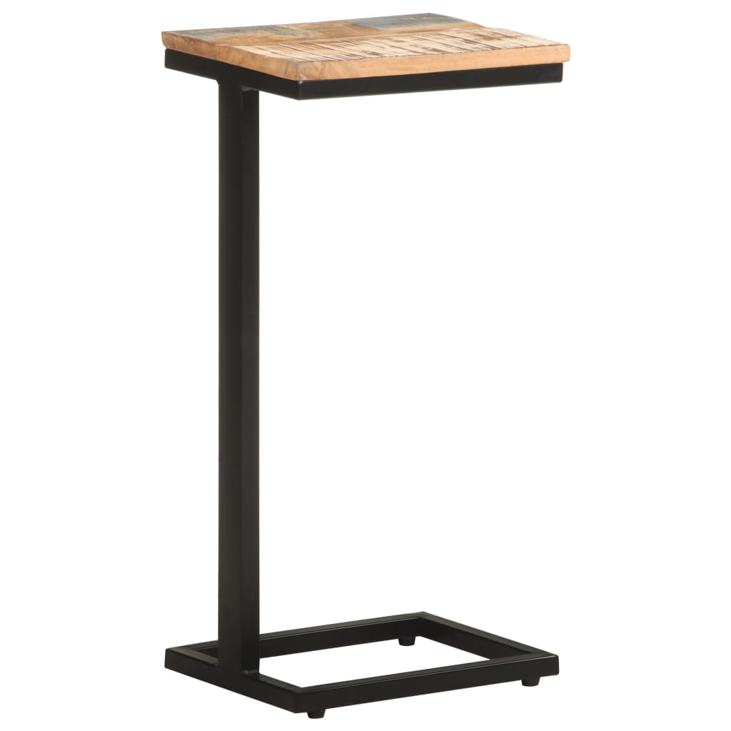 Sivupöydät 2 kpl 31,5x24,5x64,5 cm kierrätetty täyspuu - Sisustajankoti.fi