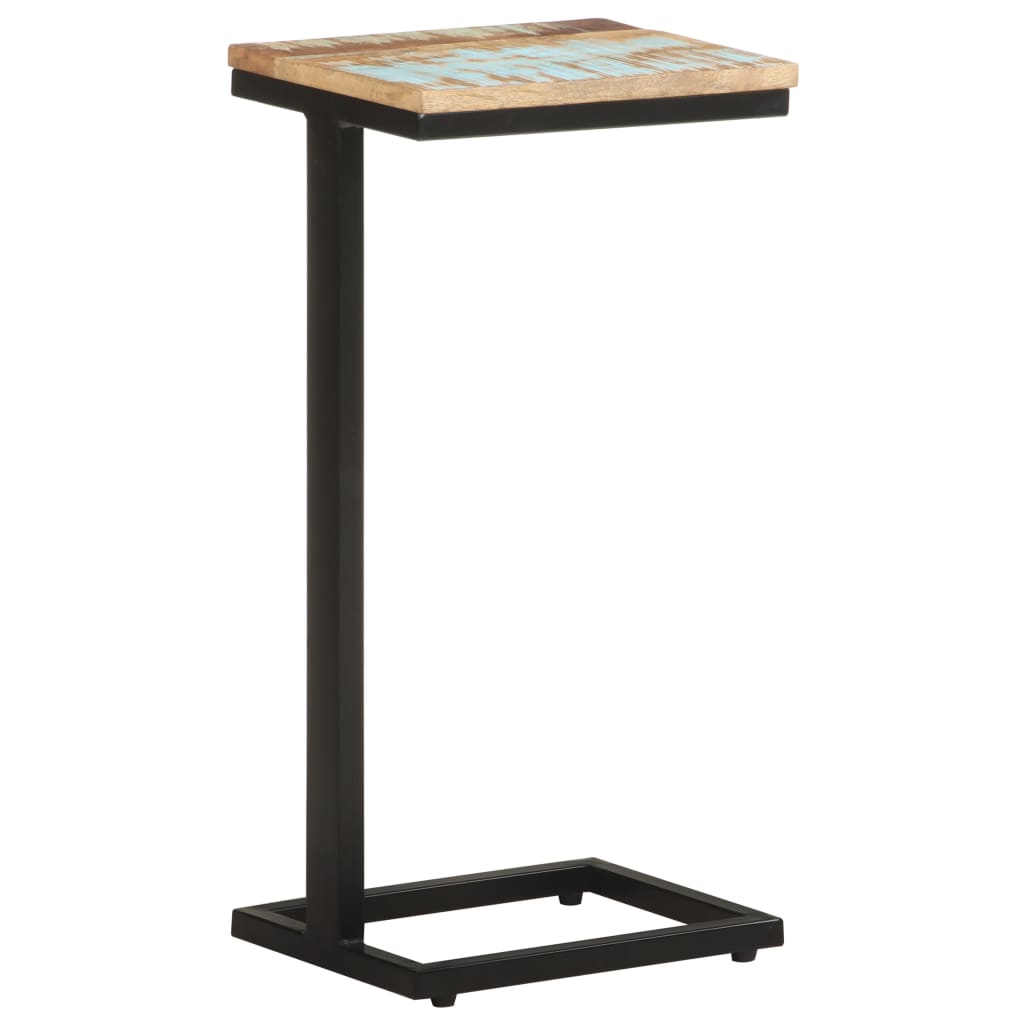 Sivupöydät 2 kpl 31,5x24,5x64,5 cm kierrätetty täyspuu - Sisustajankoti.fi