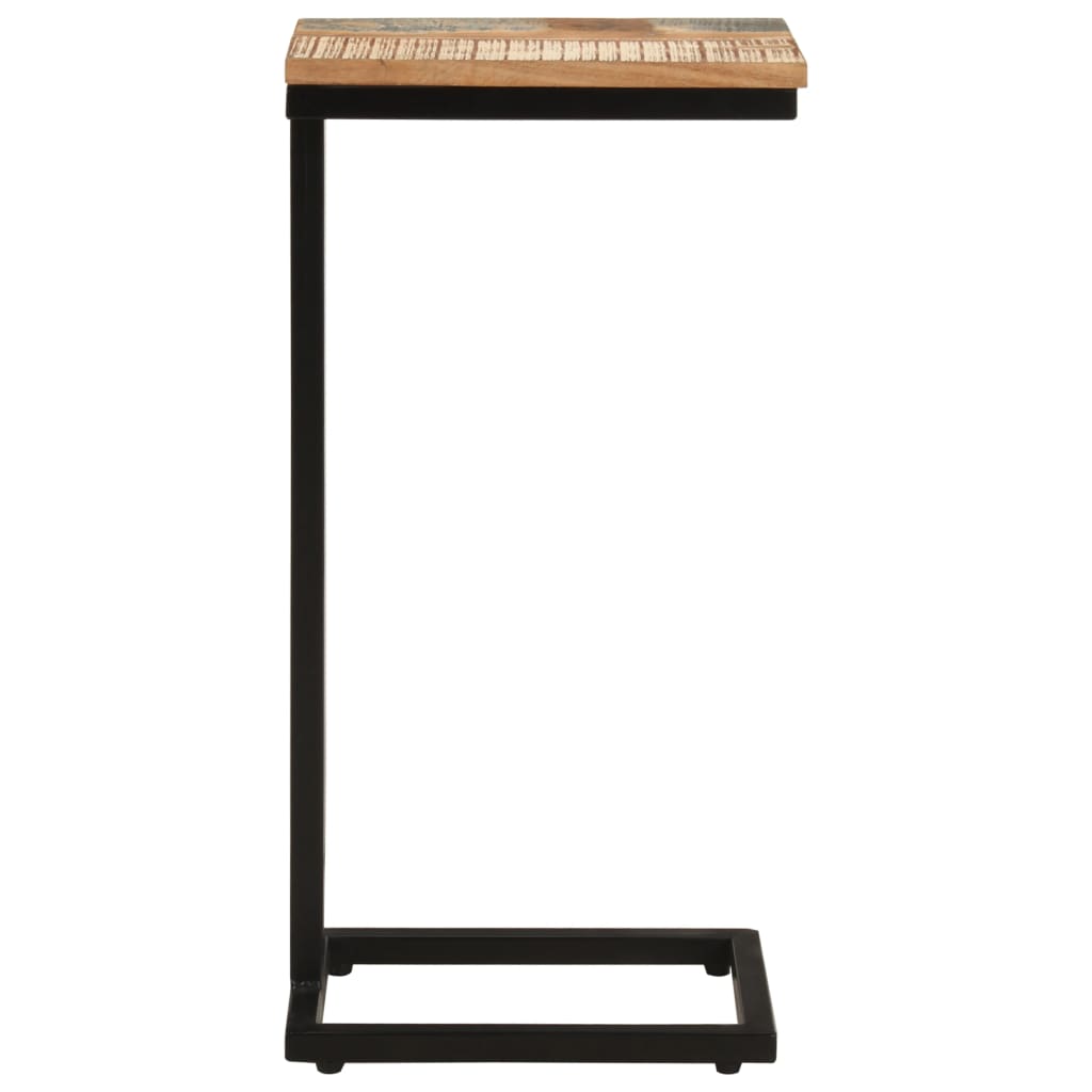 Sivupöydät 2 kpl 31,5x24,5x64,5 cm kierrätetty täyspuu - Sisustajankoti.fi
