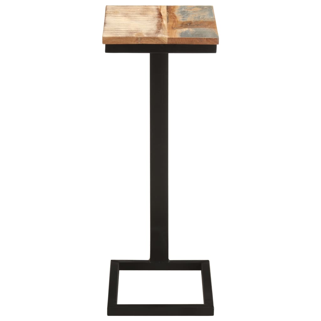 Sivupöydät 2 kpl 31,5x24,5x64,5 cm kierrätetty täyspuu - Sisustajankoti.fi