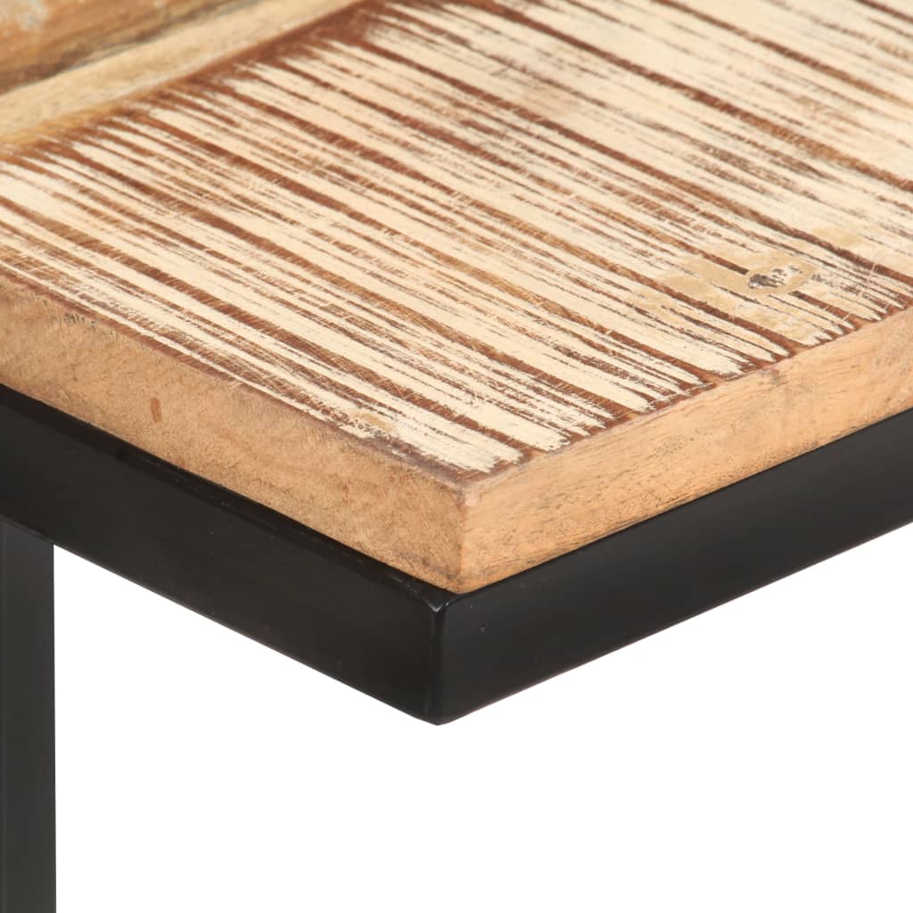 Sivupöydät 2 kpl 31,5x24,5x64,5 cm kierrätetty täyspuu - Sisustajankoti.fi