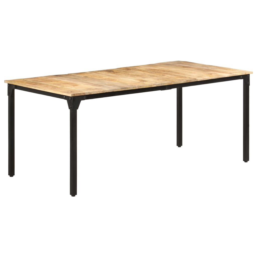 Ruokapöytä 180x90x76 cm karkea mangopuu - Sisustajankoti.fi