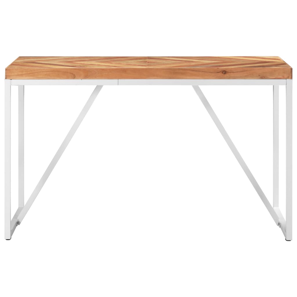 Ruokapöytä 120x60x76 cm täysi akaasia- ja mangopuu - Sisustajankoti.fi