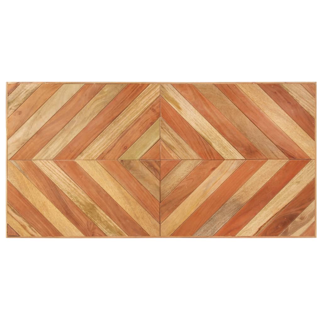 Ruokapöytä 120x60x76 cm täysi akaasia- ja mangopuu - Sisustajankoti.fi