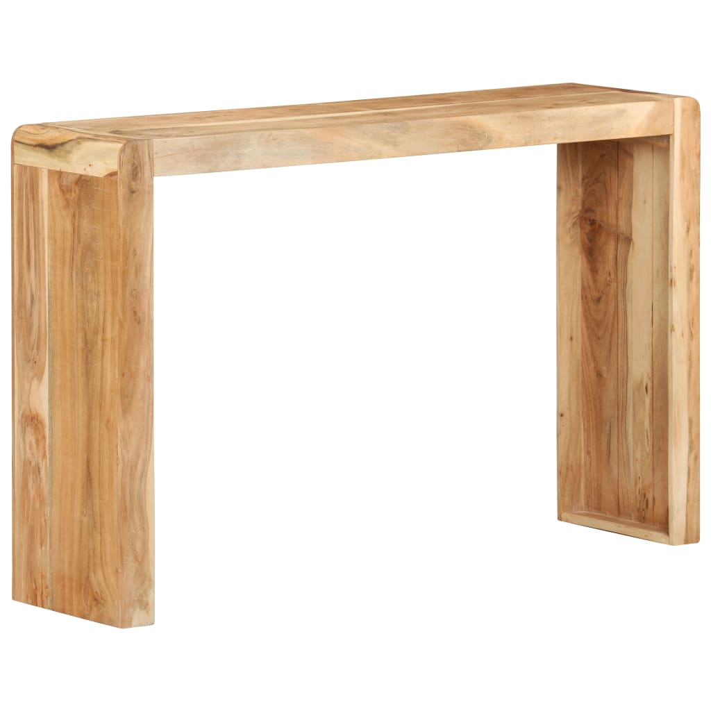 Konsolipöytä 120x30x76 cm täysi akaasiapuu - Sisustajankoti.fi