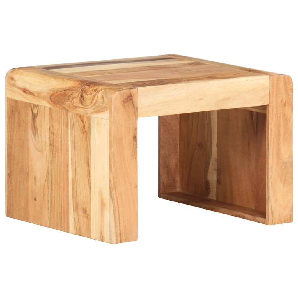 Sivupöytä 43x40x30 cm täysi akaasiapuu - Sisustajankoti.fi