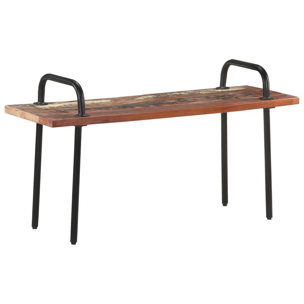 Penkki 110 cm kierrätetty täyspuu - Sisustajankoti.fi