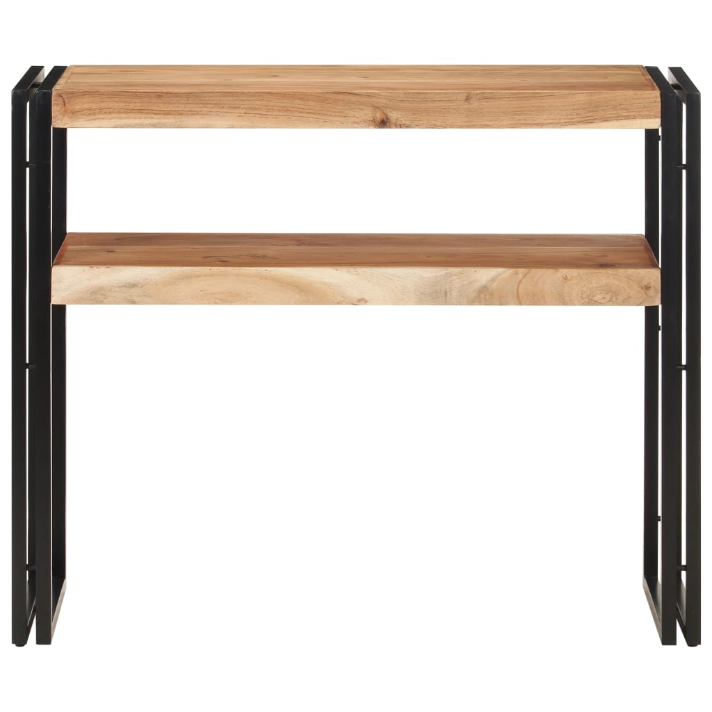 Konsolipöytä 90x30x75 cm täysi akaasiapuu - Sisustajankoti.fi