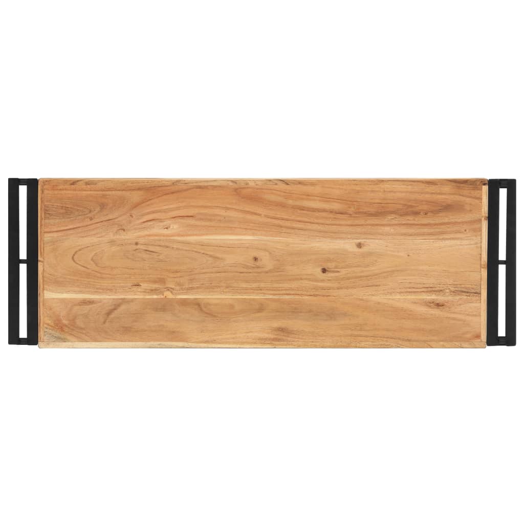 Konsolipöytä 90x30x75 cm täysi akaasiapuu - Sisustajankoti.fi