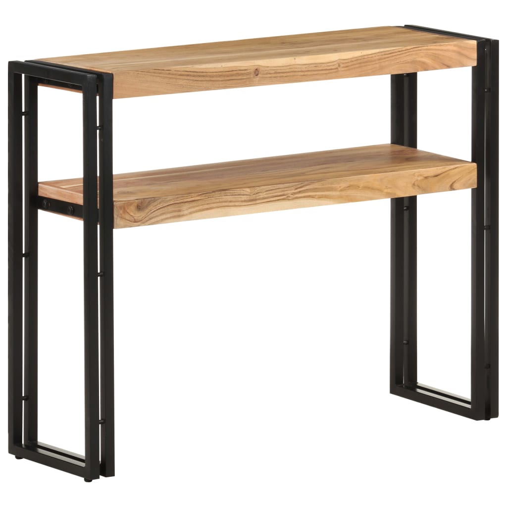 Konsolipöytä 90x30x75 cm täysi akaasiapuu - Sisustajankoti.fi
