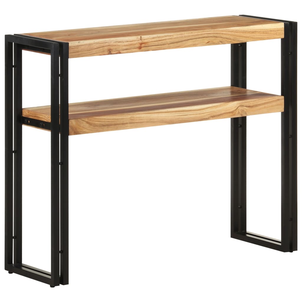 Konsolipöytä 90x30x75 cm täysi akaasiapuu - Sisustajankoti.fi
