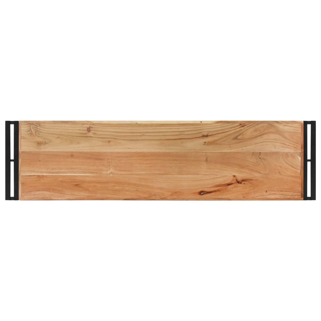 Konsolipöytä 120x30x75 cm täysi akaasiapuu - Sisustajankoti.fi
