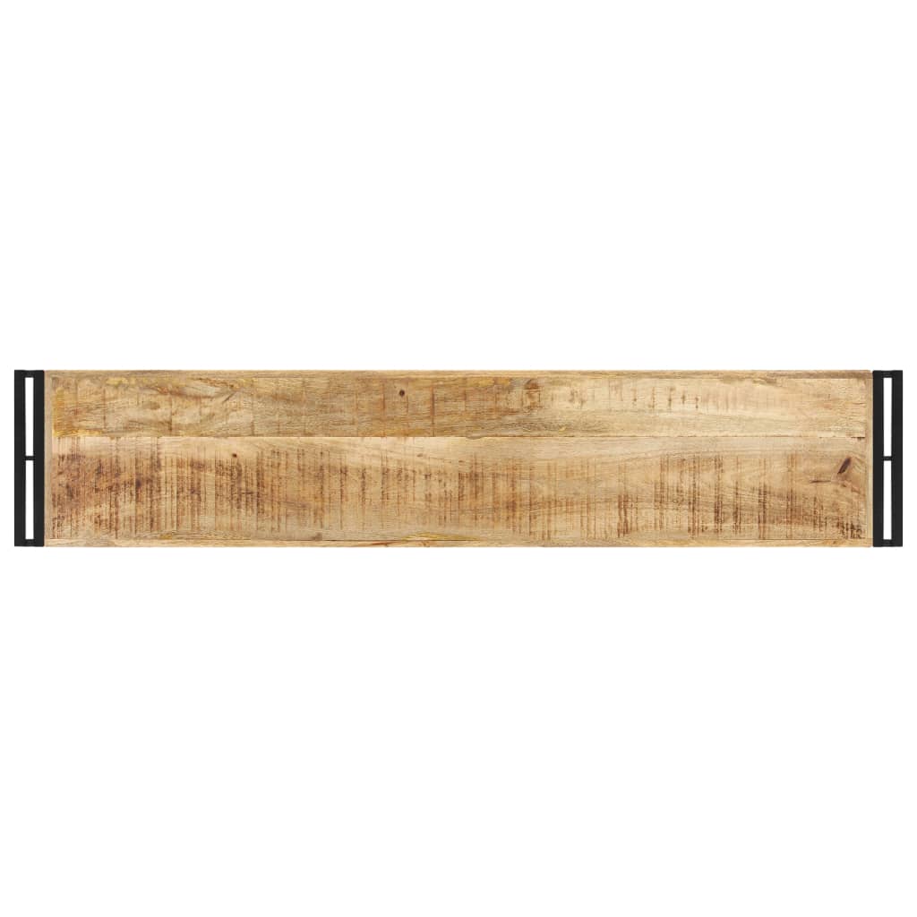 Konsolipöytä 150x30x75 cm karkea mangopuu - Sisustajankoti.fi