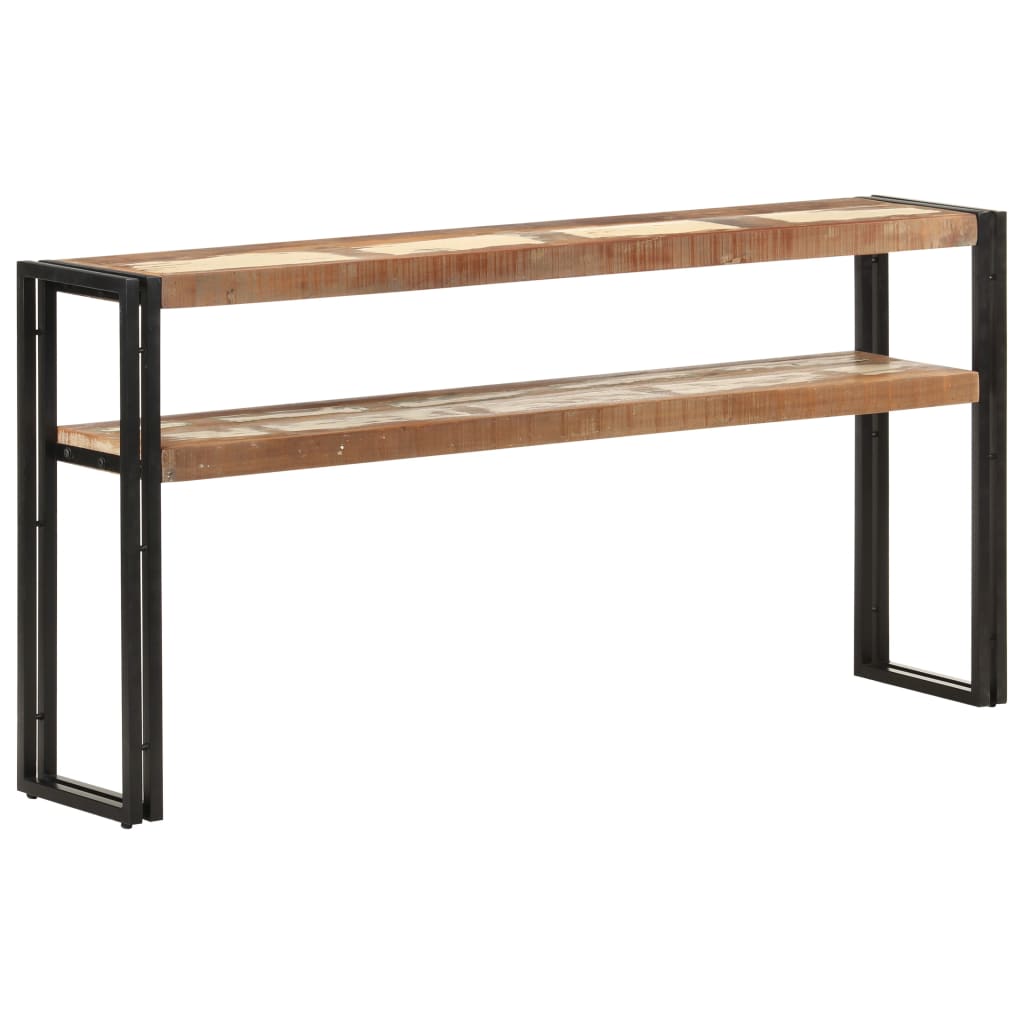 Konsolipöytä 150x30x75 cm kierrätetty täyspuu - Sisustajankoti.fi