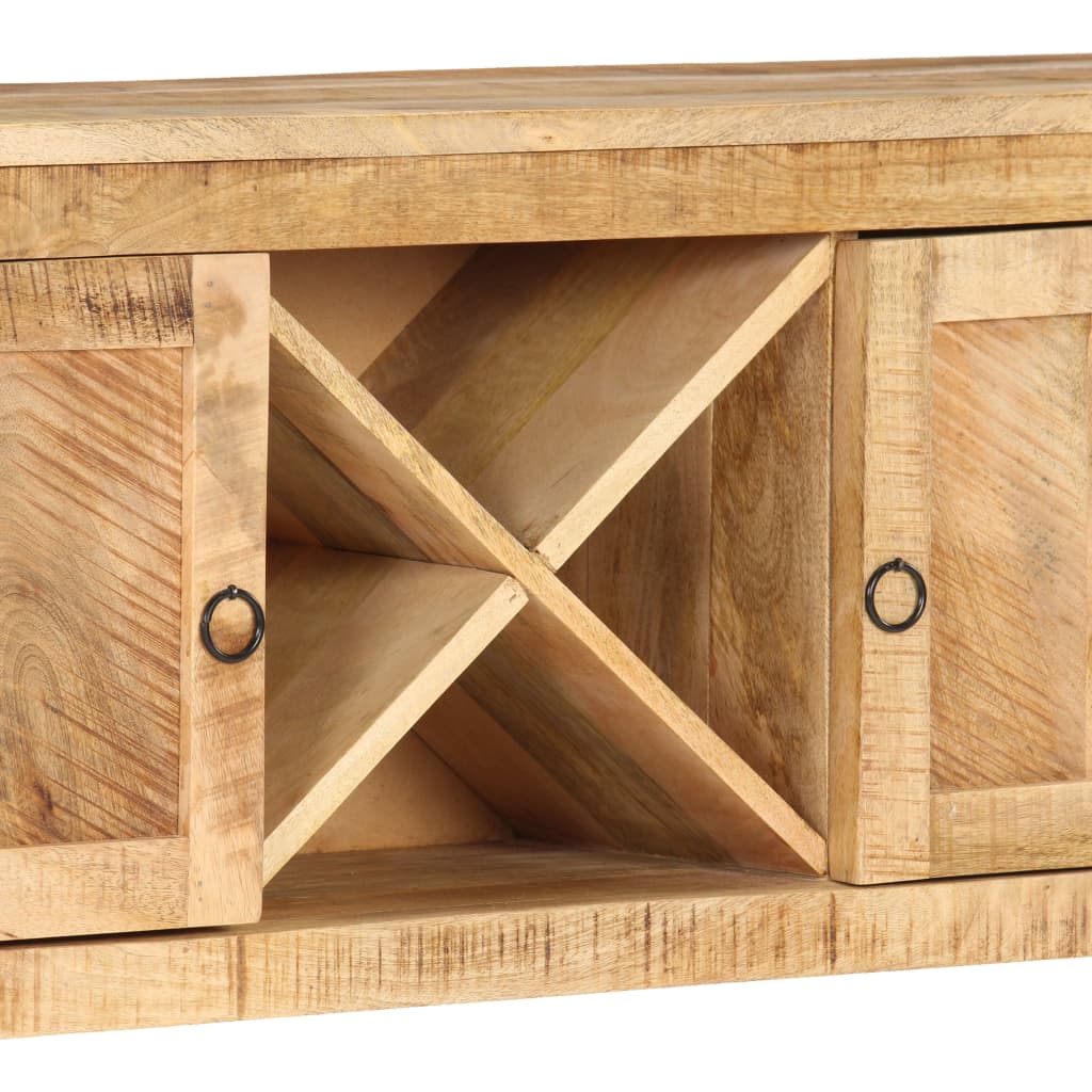 Senkki 120x30x76 cm karkea mangopuu - Sisustajankoti.fi