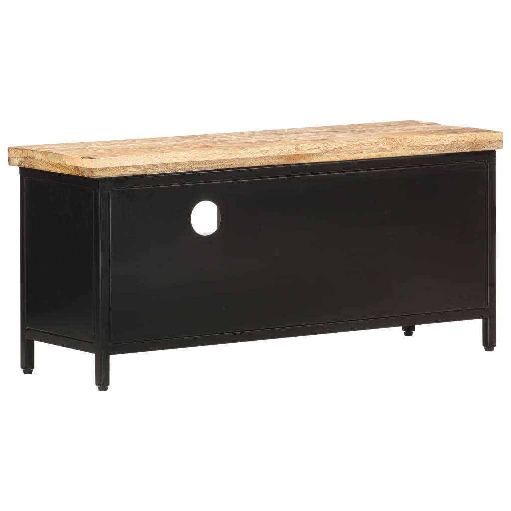 TV-taso 90x30x41 cm karkea mangopuu - Sisustajankoti.fi
