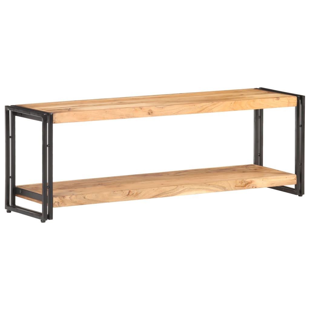 TV-taso 120x30x40 cm täysi akaasiapuu - Sisustajankoti.fi