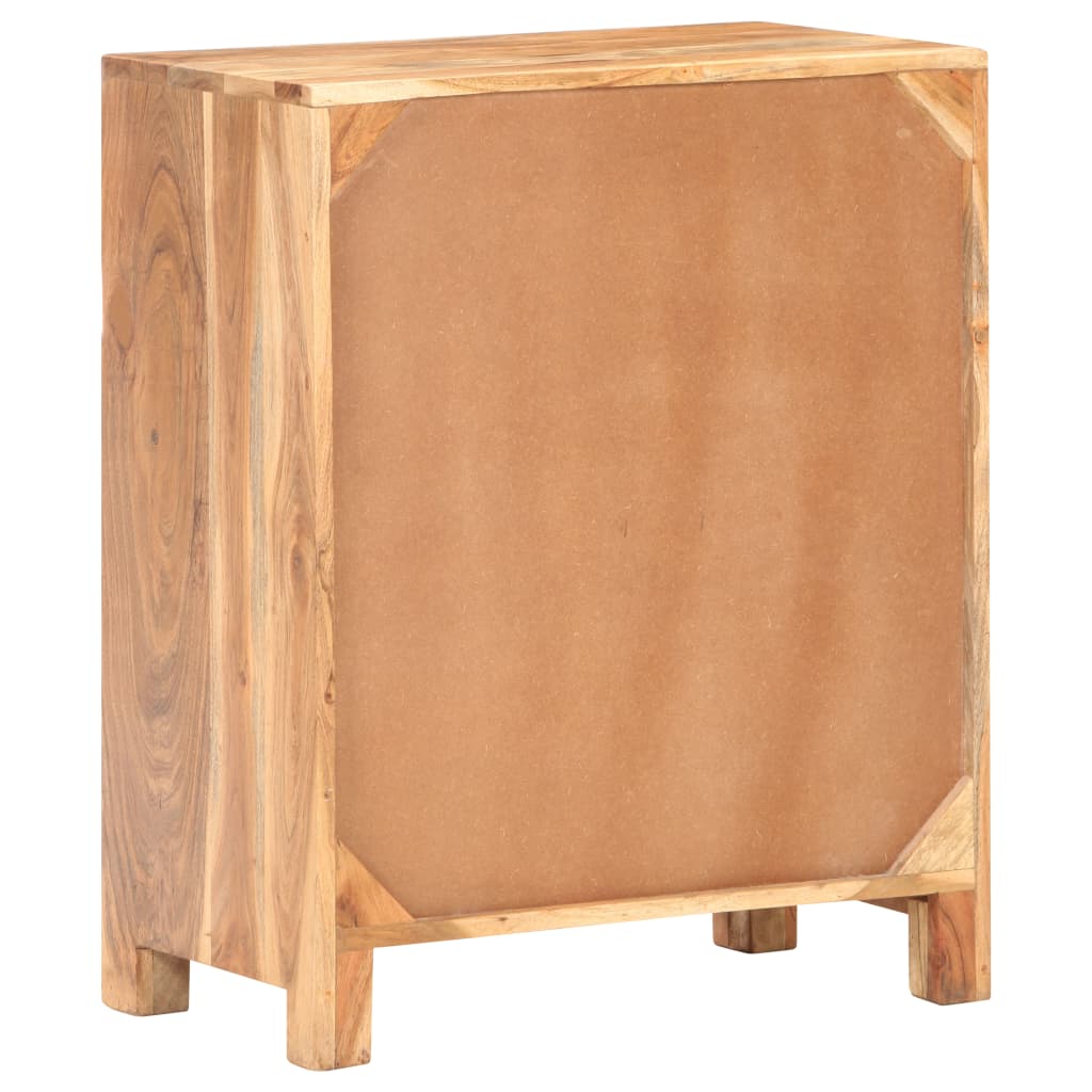 Senkki 60x35x75 cm täysi akaasiapuu - Sisustajankoti.fi