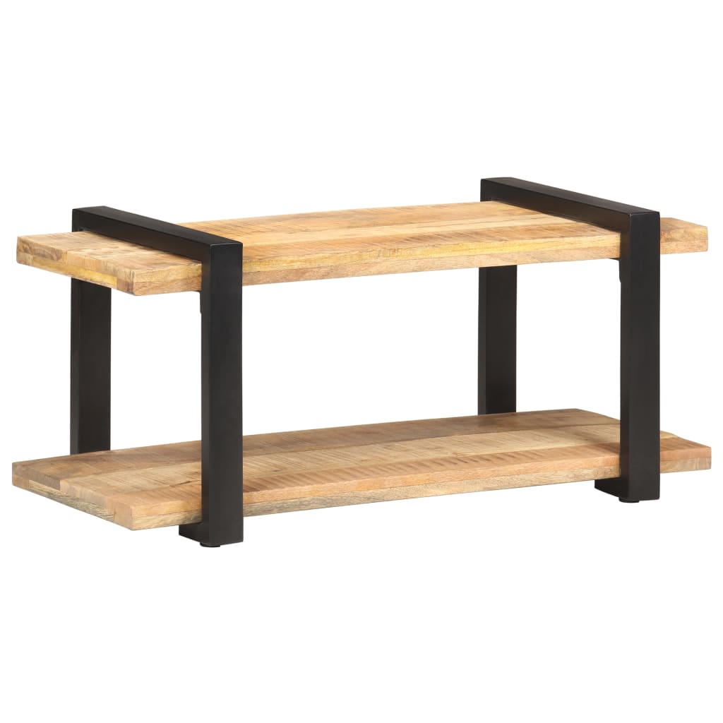TV-taso 90x40x40 cm karkea mangopuu - Sisustajankoti.fi