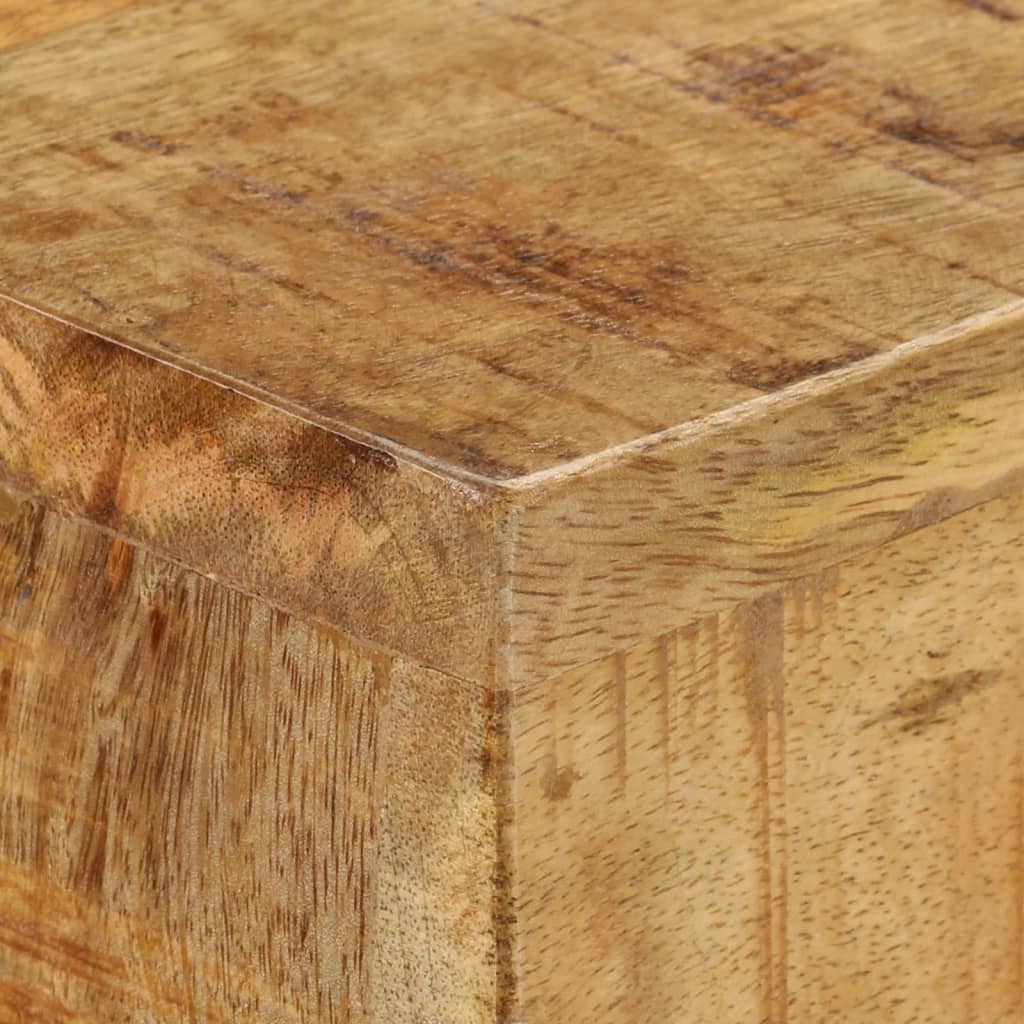 Konsolipöytä 120x30x75 cm karkea mangopuu - Sisustajankoti.fi