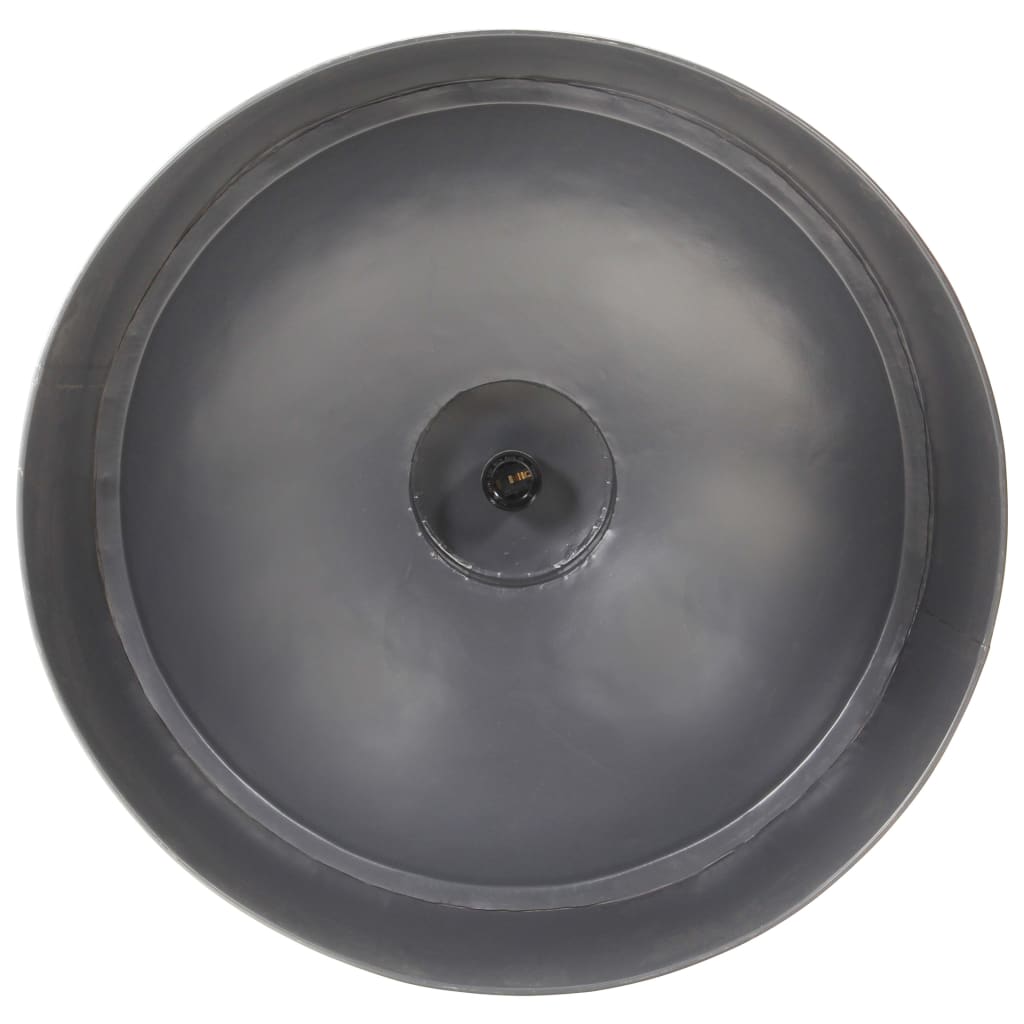Teollistyylinen riippuvalaisin 42 cm harmaa E27 - Sisustajankoti.fi