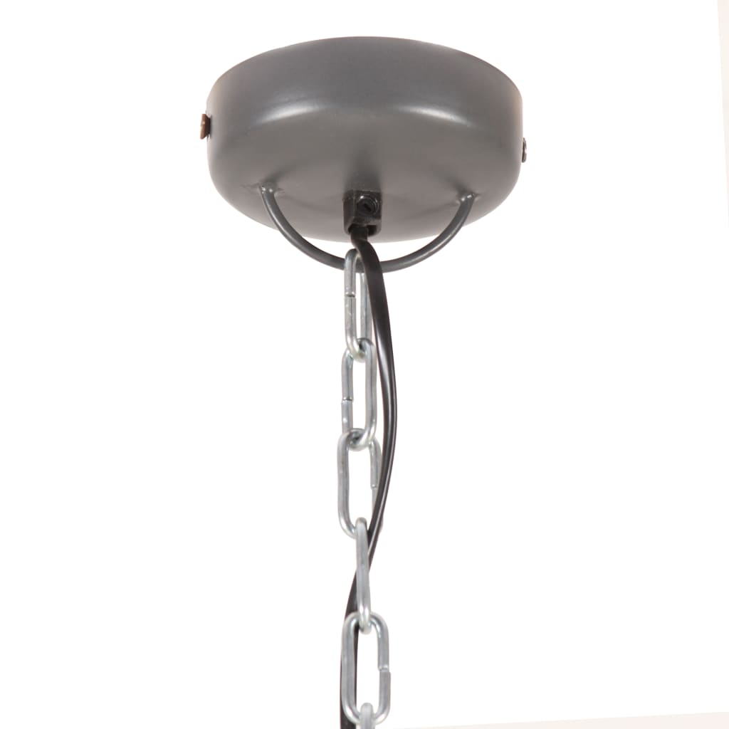 Teollistyylinen riippuvalaisin 32 cm harmaa E27 - Sisustajankoti.fi