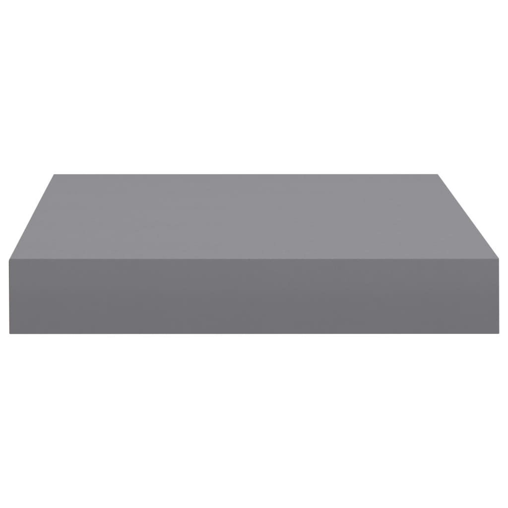Kelluvat seinähyllyt 4 kpl harmaa 23x23,5x3,8cm - Sisustajankoti.fi