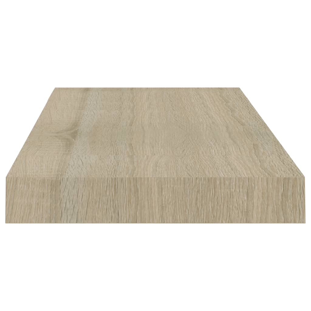 Kelluva seinähylly tammi 50x23x3,8 cm MDF - Sisustajankoti.fi