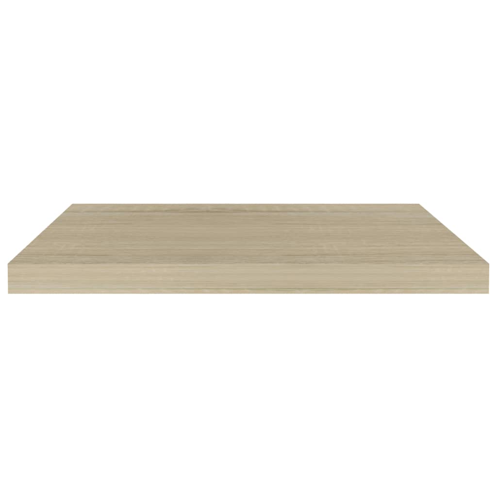 Kelluvat seinähyllyt 4 kpl tammi 60x23,5x3,8 cm - Sisustajankoti.fi