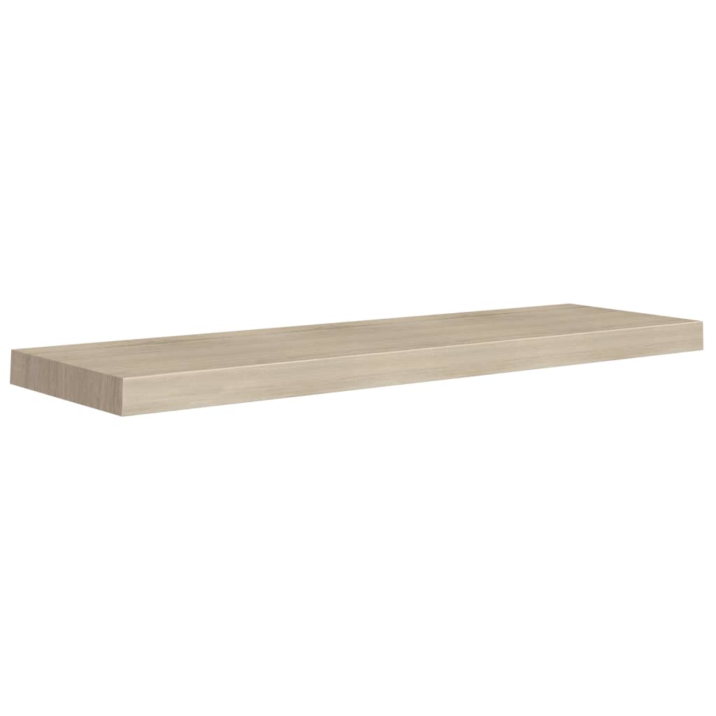 Kelluvat seinähyllyt 4 kpl tammi 90x23,5x3,8 cm MDF - Sisustajankoti.fi