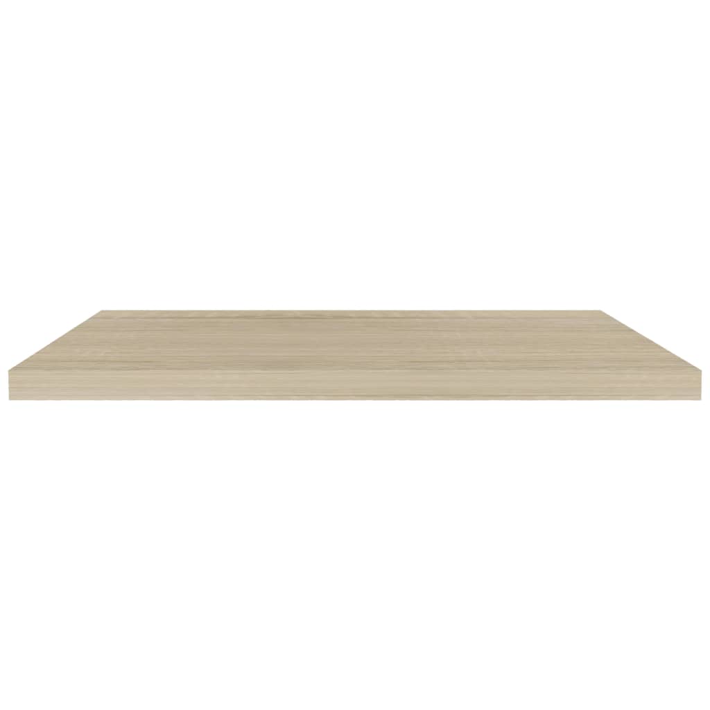 Kelluvat seinähyllyt 4 kpl tammi 90x23,5x3,8 cm MDF - Sisustajankoti.fi