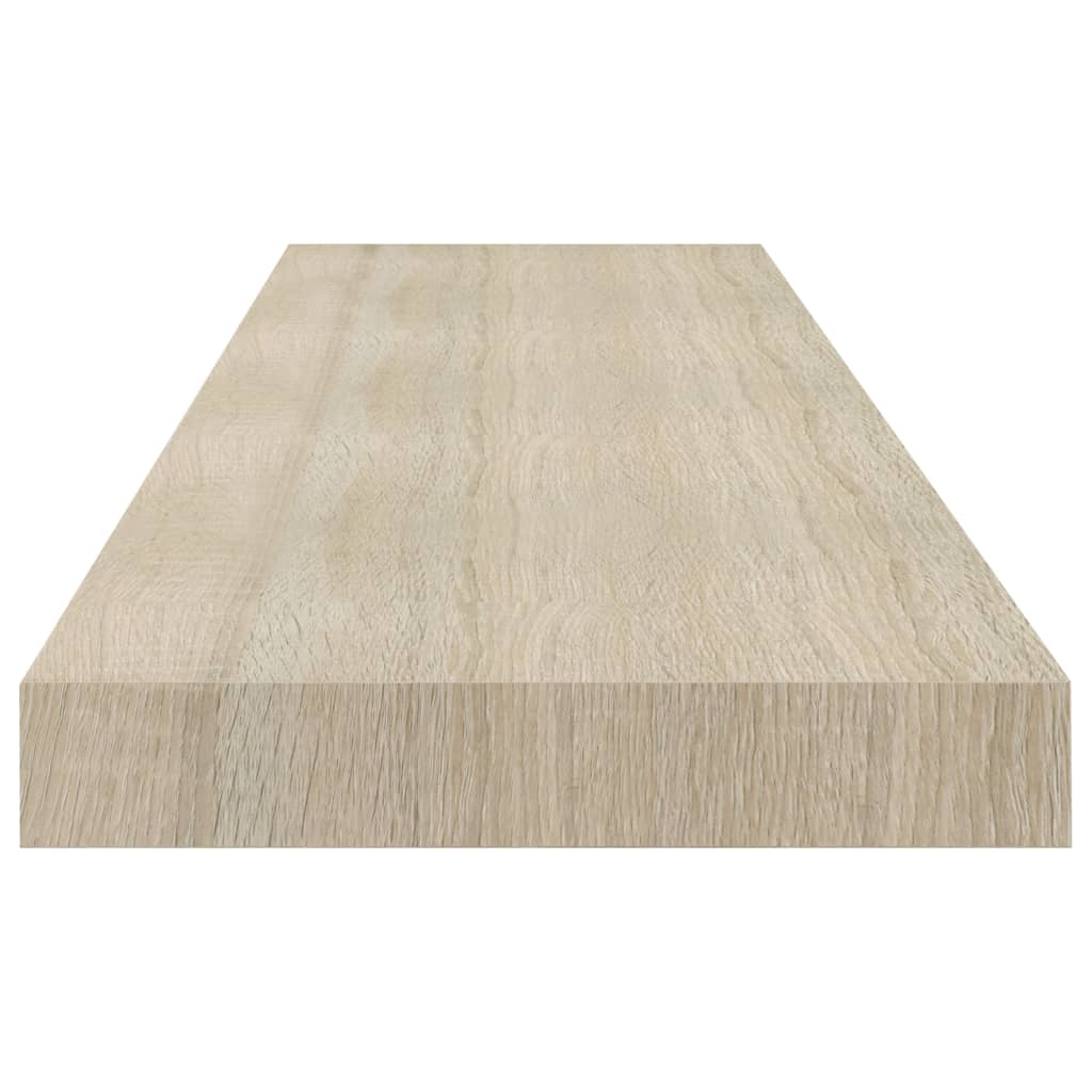 Kelluvat seinähyllyt 4 kpl tammi 90x23,5x3,8 cm MDF - Sisustajankoti.fi