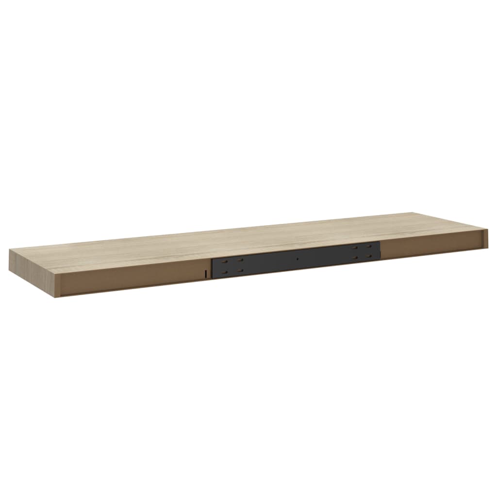 Kelluvat seinähyllyt 4 kpl tammi 90x23,5x3,8 cm MDF - Sisustajankoti.fi
