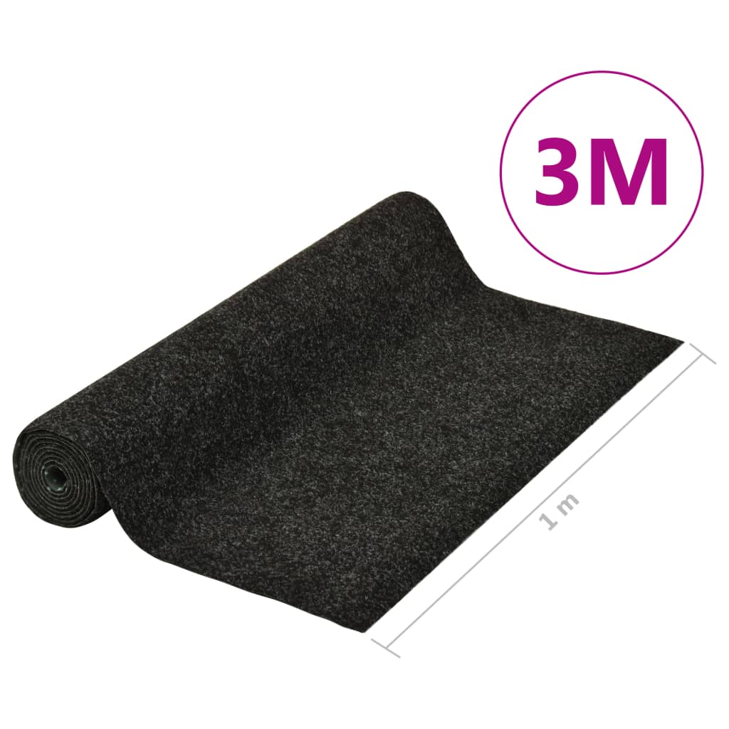 Keinonurmi nastoilla 3x1 m antrasiitti - Sisustajankoti.fi