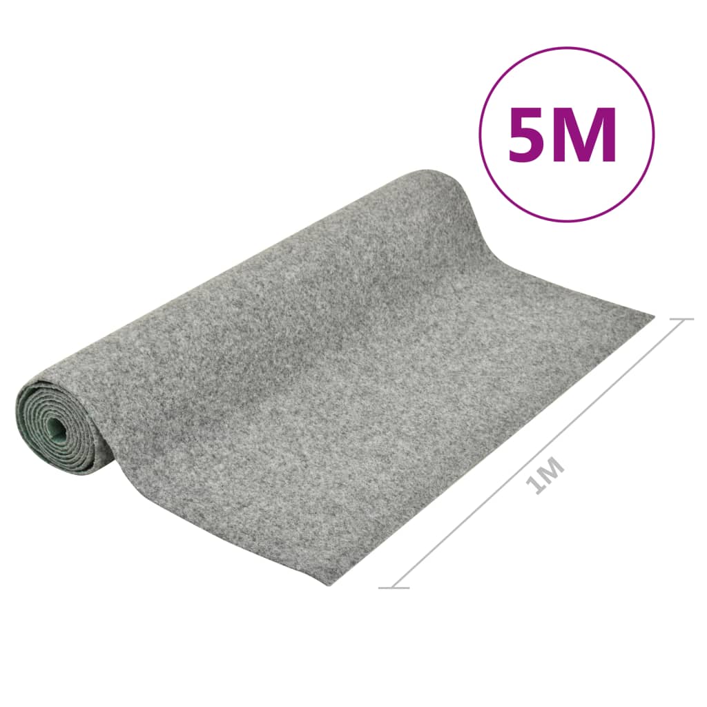 Keinonurmi nastoilla 5x1 m harmaa - Sisustajankoti.fi