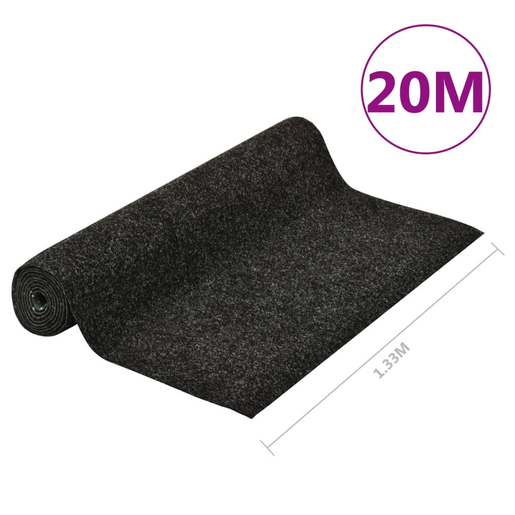 Keinonurmi nastoilla 20x1,33 m antrasiitti - Sisustajankoti.fi