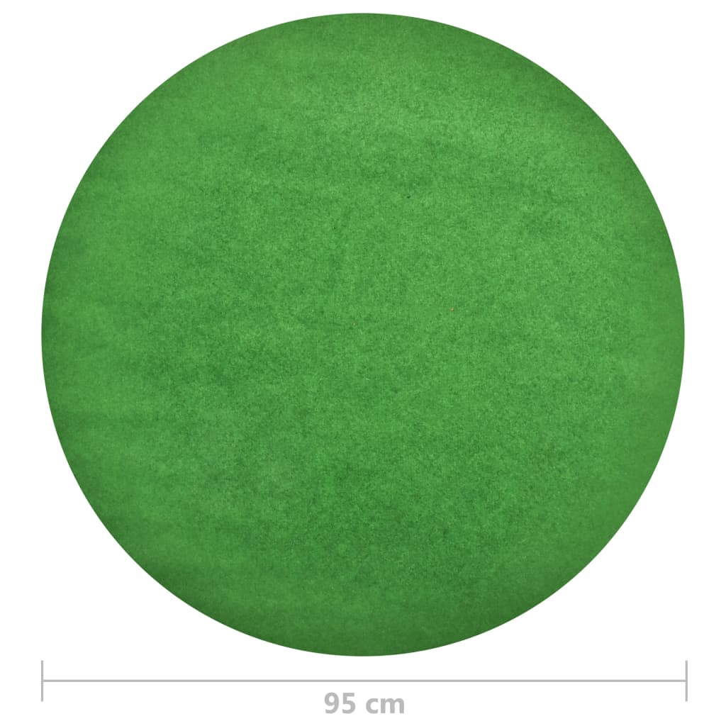 Keinonurmi nastoilla halkaisija 95 cm vihreä pyöreä - Sisustajankoti.fi