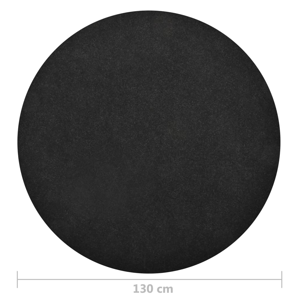 Keinonurmi nastoilla halkaisija 130 cm antrasiitti pyöreä - Sisustajankoti.fi