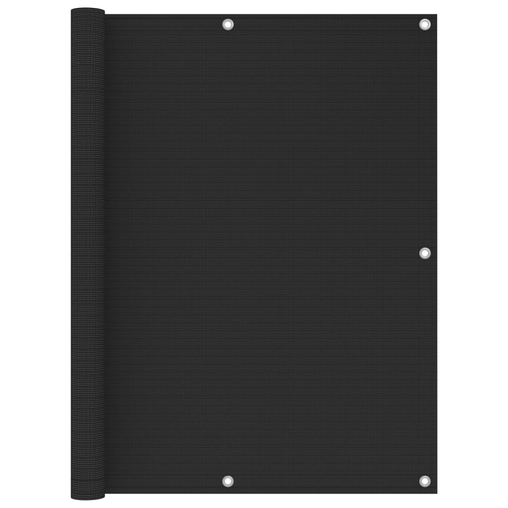 Parvekkeen suoja HDPE 120x500 cm antrasiitti - Sisustajankoti.fi