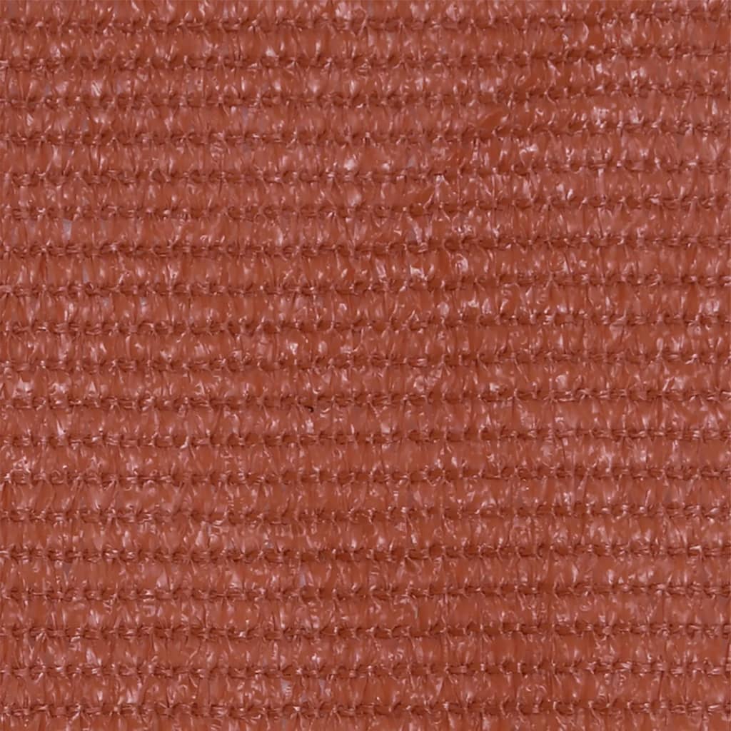 Parvekkeen suoja terrakotta 90x400 cm HDPE - Sisustajankoti.fi