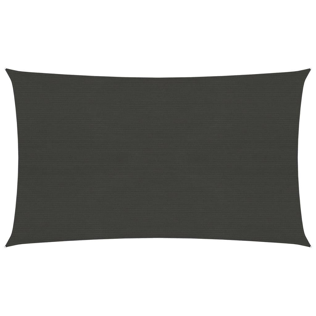 Aurinkopurje 160 g/m² antrasiitti 6x8 m HDPE - Sisustajankoti.fi