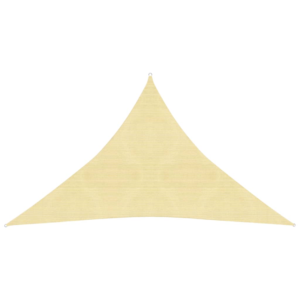 Aurinkopurje 160 g/m² beige 2,5x2,5x3,5 m HDPE - Sisustajankoti.fi
