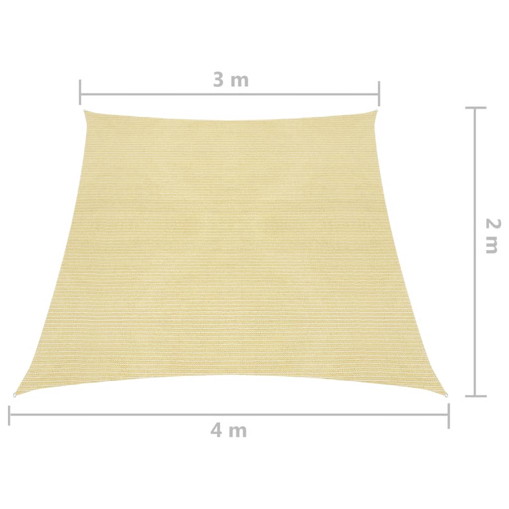 Aurinkopurje 160 g/m² beige 3/4x2 m HDPE - Sisustajankoti.fi