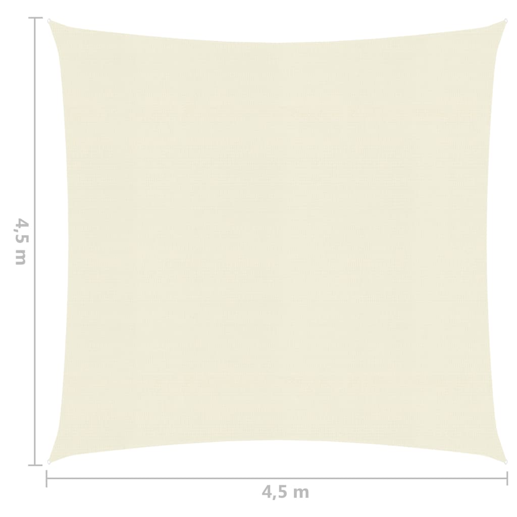 Aurinkopurje 160 g/m² kerma 4,5x4,5 m HDPE - Sisustajankoti.fi