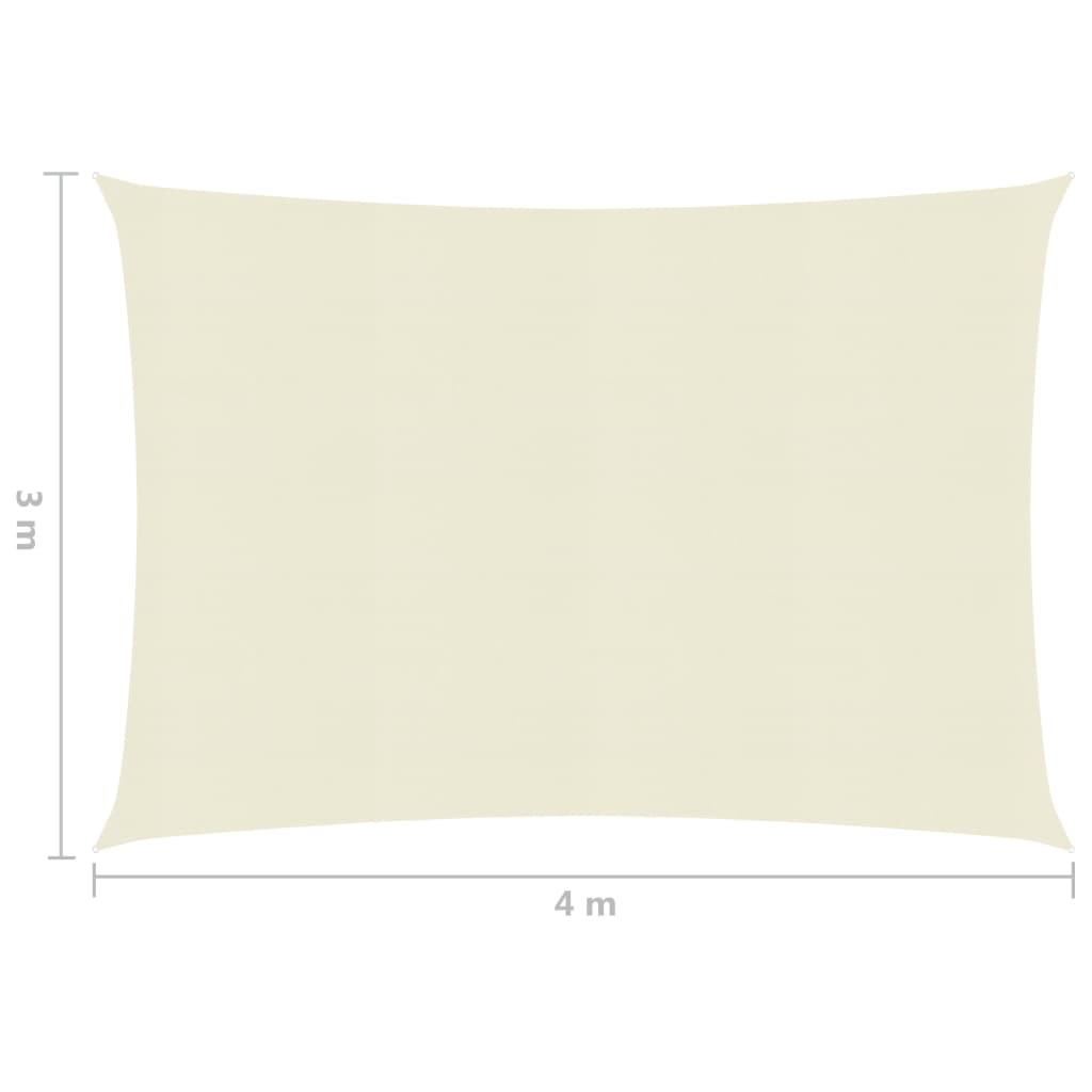 Aurinkopurje 160 g/m² kerma 3x4 m HDPE - Sisustajankoti.fi