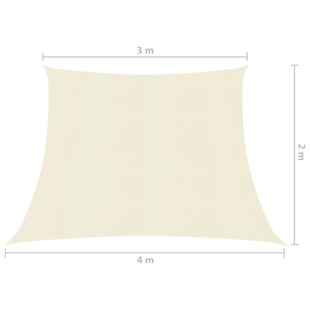 Aurinkopurje 160 g/m² kerma 3/4x2 m HDPE - Sisustajankoti.fi