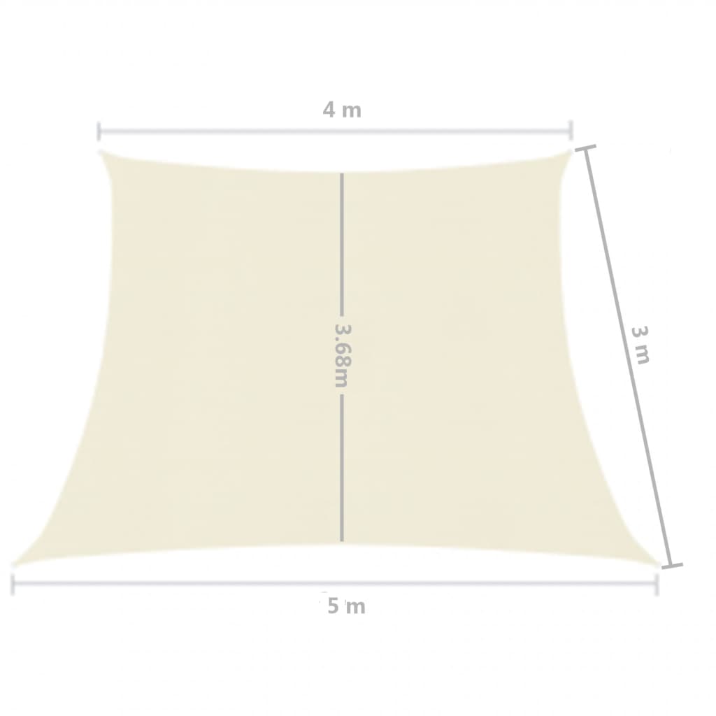 Aurinkopurje 160 g/m² kerma 4/5x3 m HDPE - Sisustajankoti.fi