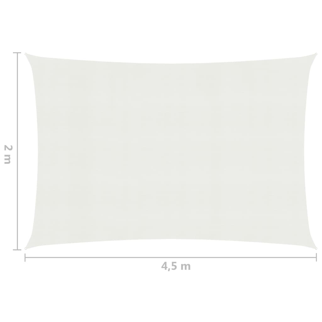 Aurinkopurje 160 g/m² valkoinen 2x4,5 m HDPE - Sisustajankoti.fi