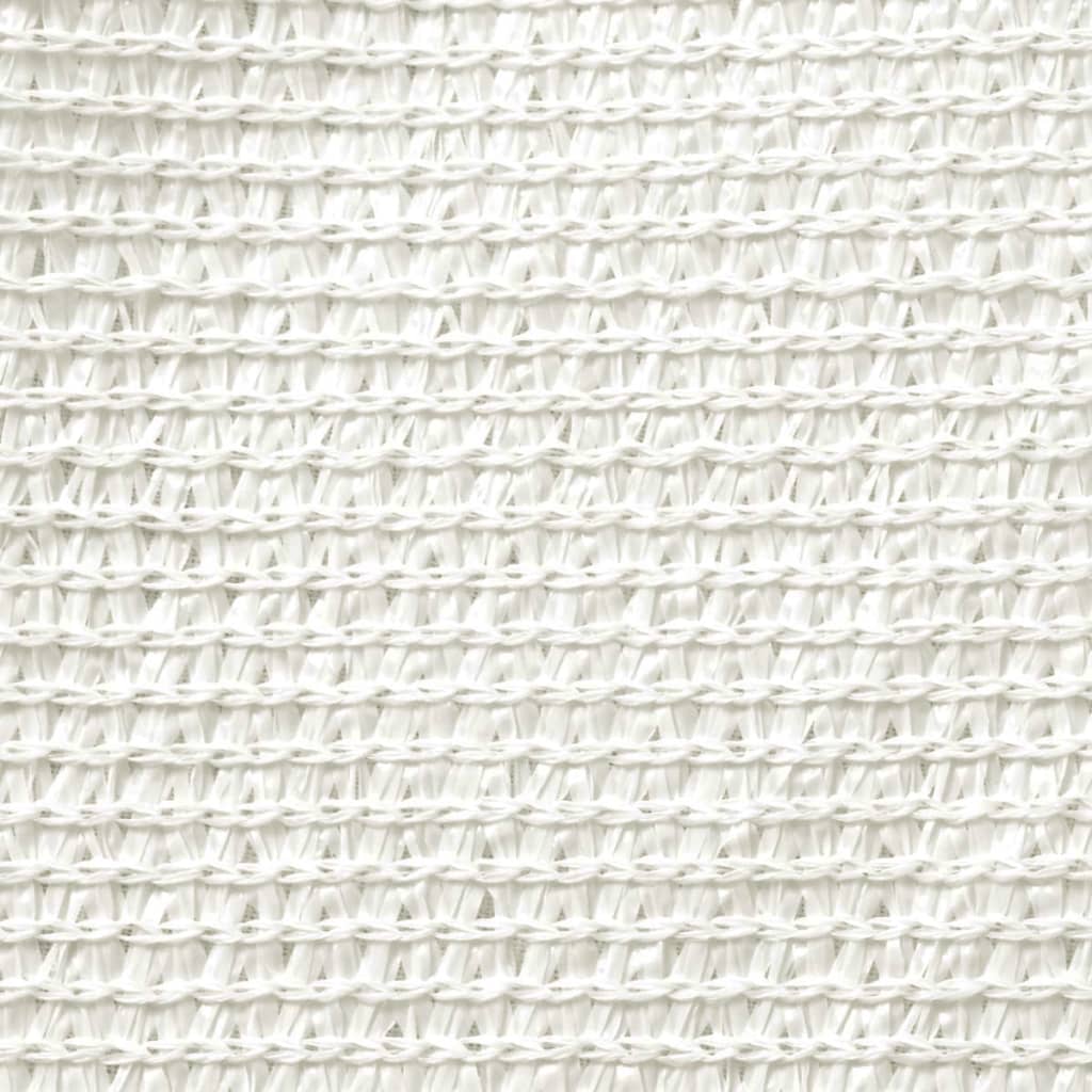 Aurinkopurje 160 g/m² valkoinen 2,5x2,5x3,5 m HDPE - Sisustajankoti.fi